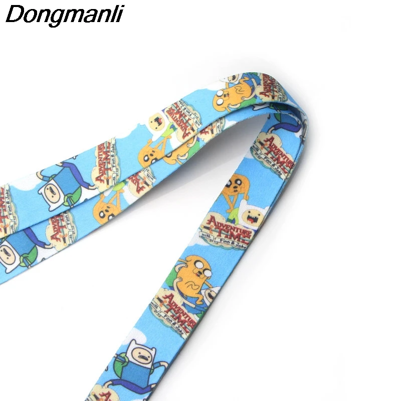 P2851 Dongmanli Adventure Time Lanyard значок ID Lanyards/Мобильный телефон Веревка/ключ Lanyard шейный ремешок ожерелье