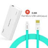 BDW USB cable aqua