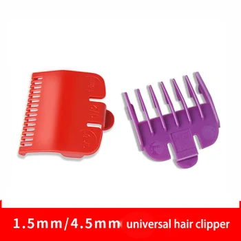 

1.5mm 4.5mm Universal Hair Clipper Limit Comb Cutting Guide Attachment Size Barber Replacement Hair Care Styling Tool Set