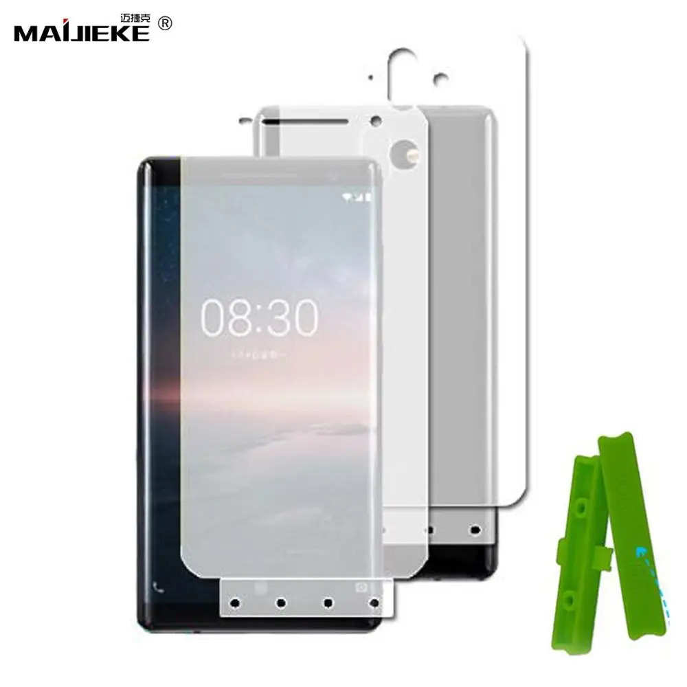 2 шт. защитная пленка 9D HD для Nokia 8 Sirocco X71 X7 X6 X5|Защитные стёкла и плёнки| |