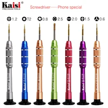 Kaisi Slotted Phillips Torx Hex Tri-Wing Screwdriver For iPhone 7/Samsung/Huawei P8/Xiaomi Opening Repair Tools Kit