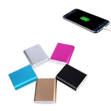 Алюминий сплав Мощность банк чехол Батарея Зарядное устройство для путешествий DIY Kit внешняя коробка Портативный прочный