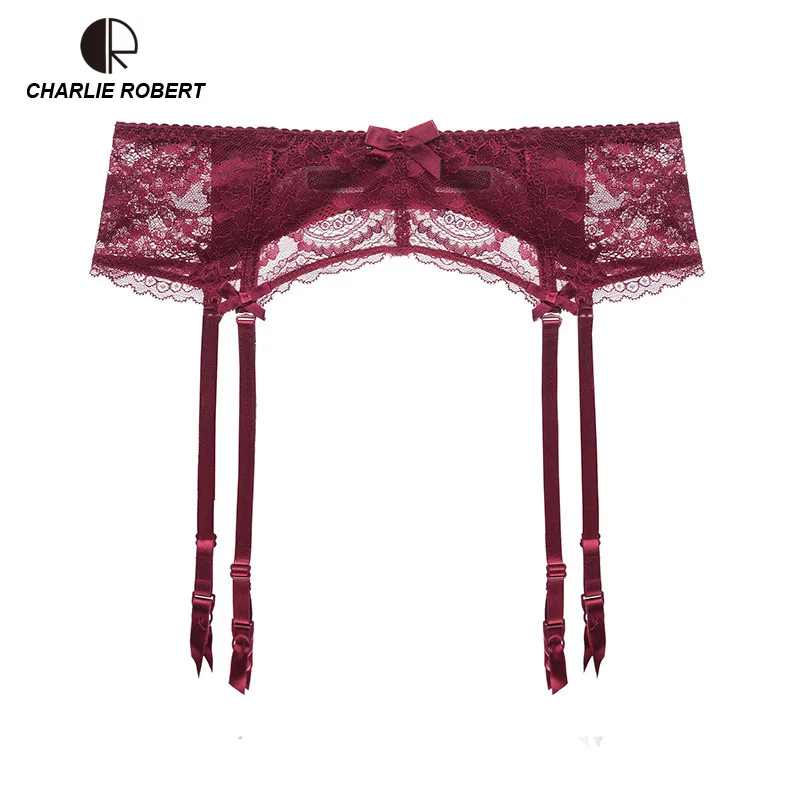 Hot Sale all Garter Belt at here Women Bow Lace Garter Temptation Female Silk Stockings Wedding