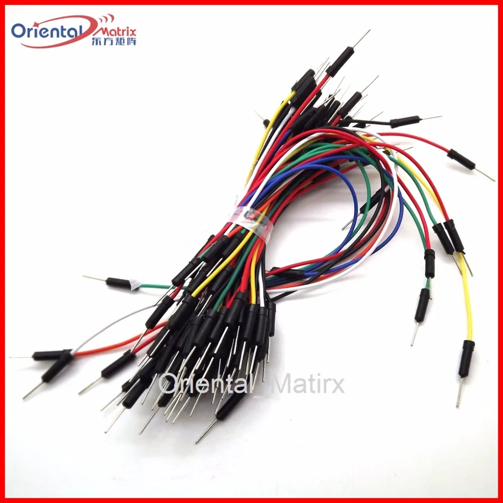 

65pcs/lot Jump Wire Cable Male To Male Jumper Wire For Breadboard