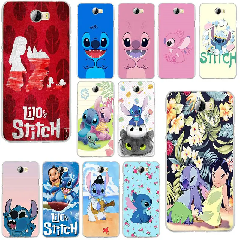 

Soft Phone Cases for Huawei P8 P9 P10 P20 Mate 10 Pro Y5 Y6 Y3 II Y7 Honor 6X 9 Lite Cute Lilo Stitch Pink Poster