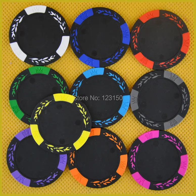 

PK-8001B Blank poker chip, 14g/pc clay material, 50pcs as a lot, free shipping