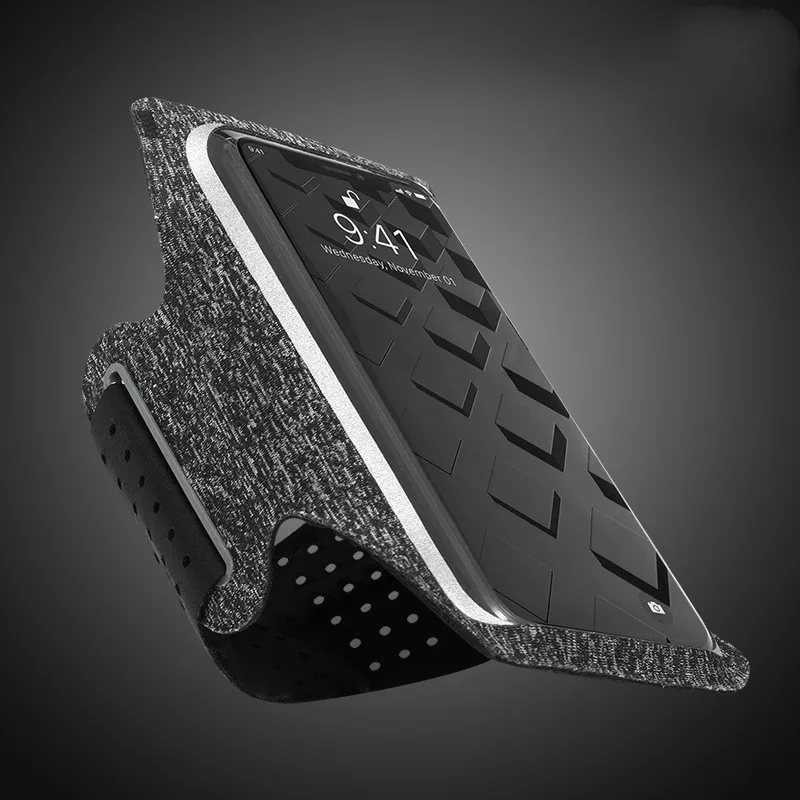 

6inch Lightweight Sports Arm Bag Running Mobile Phone Holder Elastic Lycra Waterproof Breathable Mobile Phone Arm Bag