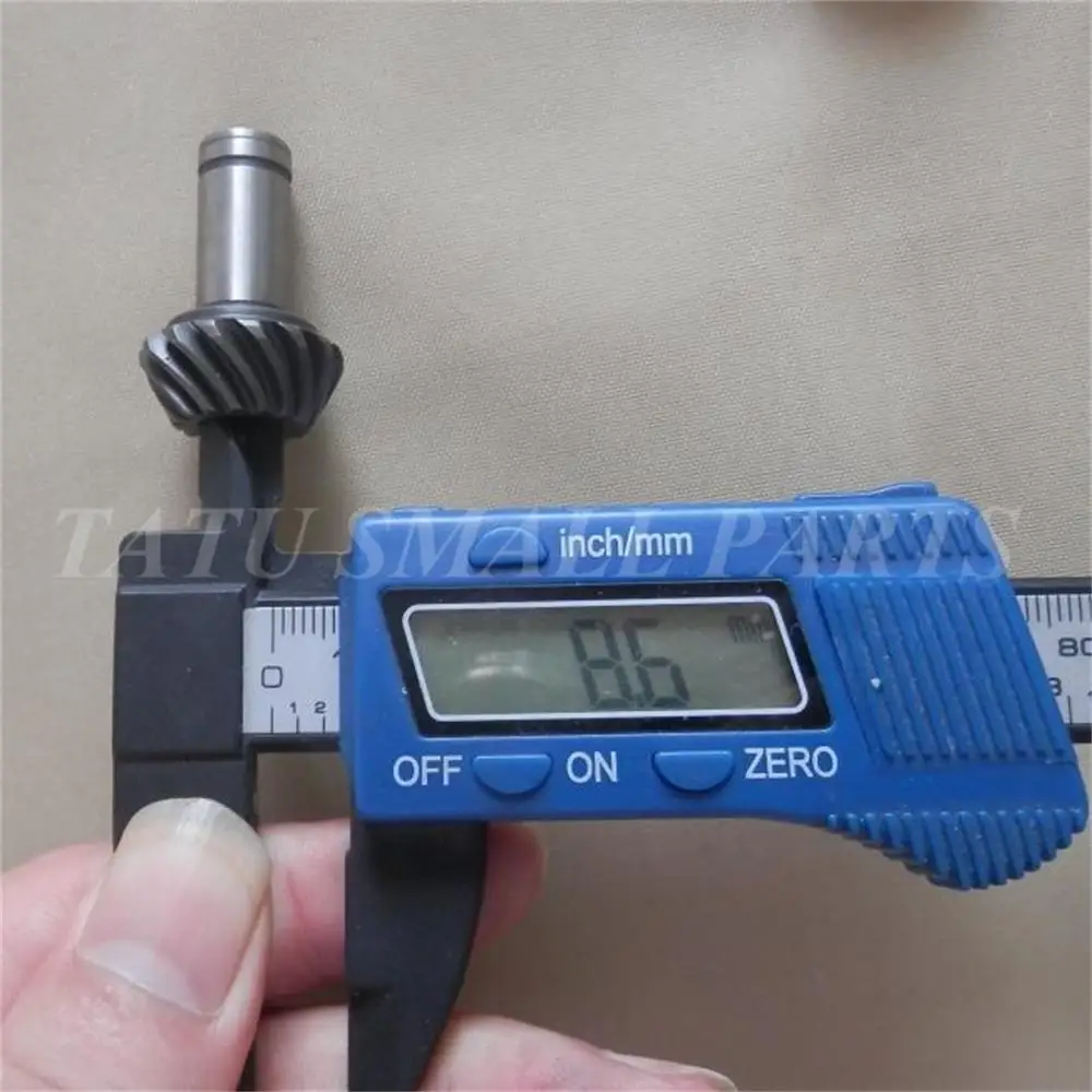 SET OF PINIONS SPLINE 7T non-right triangles GEAR HEAD 10
