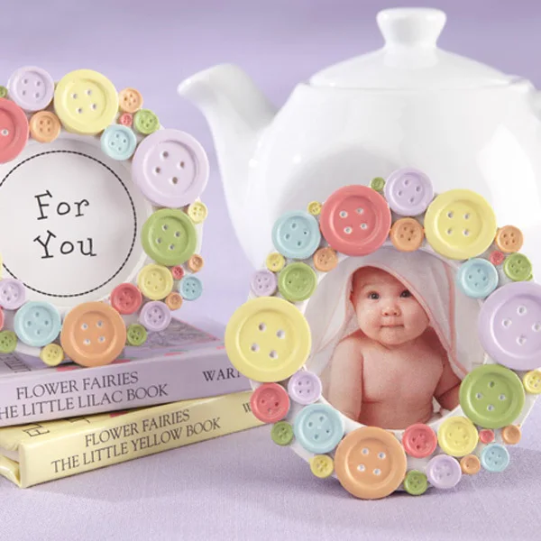 

10PCS/LOT Cute as a Button BABY Photo Frame