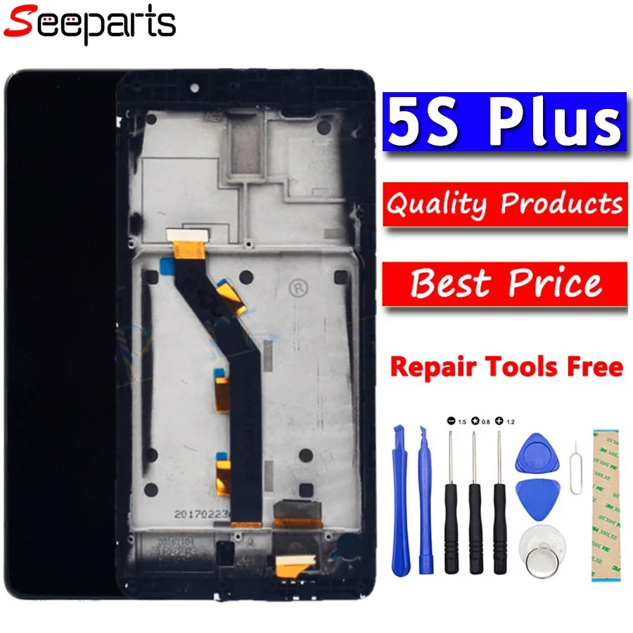 

Original Test 5.7" Xiaomi 5S Plus LCD Screen Display+Touch Mi 5S Plus Panel Digitizer Assembly Replacement Xiaomi Mi5S Plus LCD