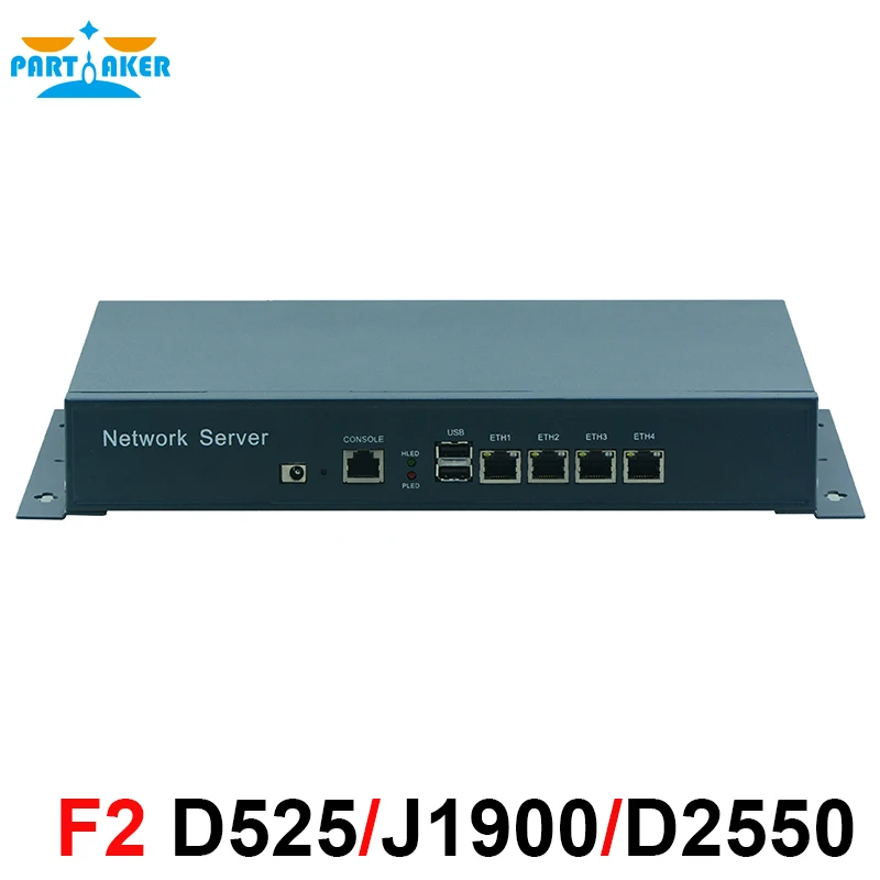 

Fanless Mini PC with 4 Gigabit LAN Ports pfSense Firewall Router Quad core mini firewall Bay Trail j1900 2.42 GHz