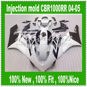

OEM_Qulaity Injection Black White Fairings for HONDA CBR1000RR 04 05 CBR1000 2004 2005 CBR 1000RR 04 05 fairing kits