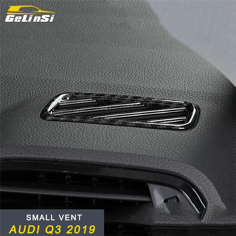 

GELINSI Small A/C Air Vent Outlet Front Panel Cover Trim Frame Sticker Interior Accessories for Audi Q3 2019 Car Styling