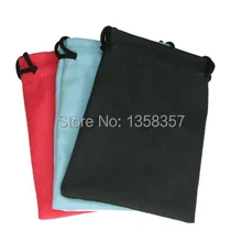 Настройка и черный маленький бархатный Jewelry мешочек Бархатный бархатный мешочек шнурком сумка логотип ожерелье сумка
