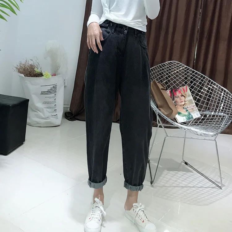 

Pantalon Mujer Polyester Cotton Print Sweatpants Promotion New Arrival Elastic Waist Women Free Shipping 2019 Style Harem Pants