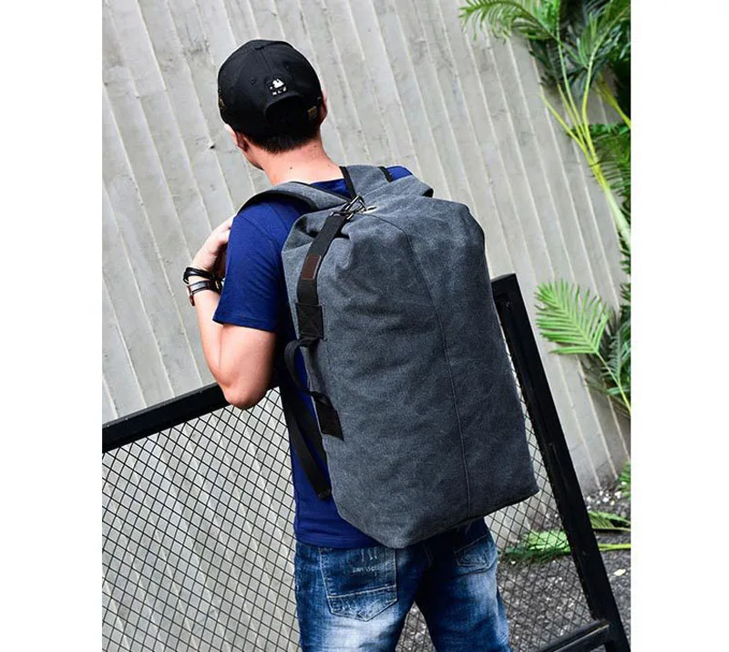 Travel backpack canvas mochila masculina bag fashion sac a dos homme High capacity mochilas Leisure bags motion bagpack Unisex