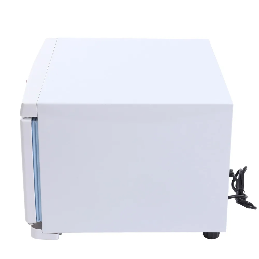 Pаспродажа (Корабль из ЕС) 16L УФ стерилизатор полотенец для лица шкаф дезинфекция горячего полотенца теплее машина спа