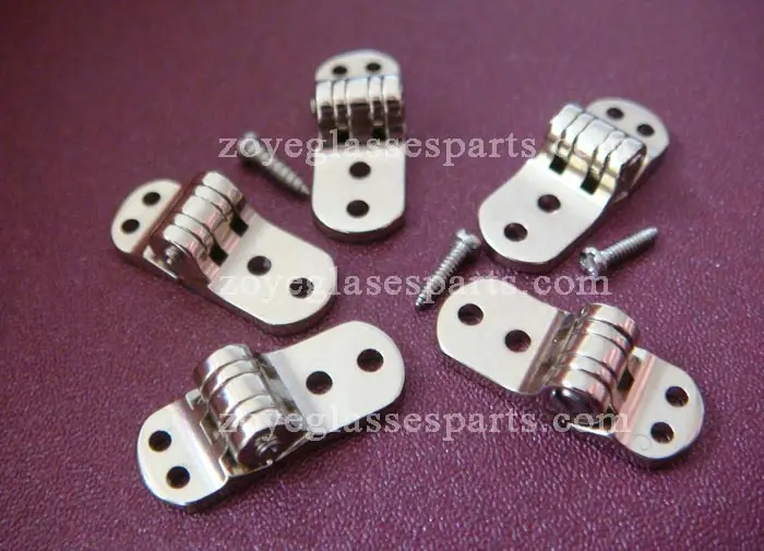 

universal hinges,5.0mm wide hinge,round ended hinges,5 teeth hinges for plastic optical frame, titanium plastic eyewear TH-33