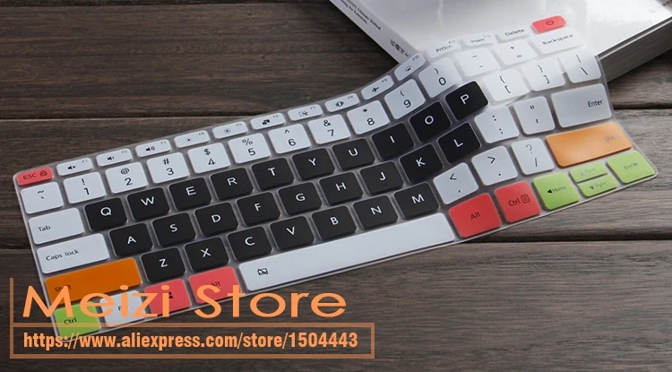 

Many Colors Silicone Keyboard Cover Skin Protector for Xiaomi Air 13/13.3 Xiao Mi Notebook Air 13 13.3 inch i5-6200U