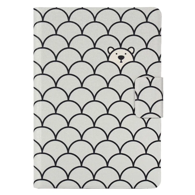 Leather tablet case cover