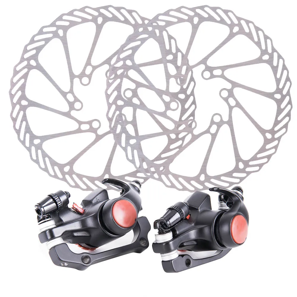 

ZTTO 1pair Bicycle brake disc brake for mountain bike Mechanical Disc Brake with 160mm rotor