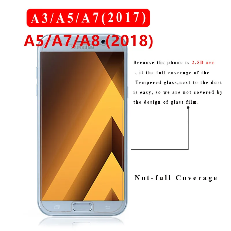 Для samsung Galaxy A30 A50 M20 J2 J4 J6 A6 A8 A3 A5 A7 закаленное Стекло J1 J3 J5 J7 S3 для детей 4, 5, 6, NOTE3 Экран протектор