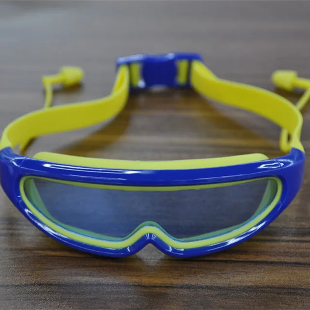 Funfeliz Anti Fog Kids Swimming Goggles with Ear Plug UV Protection
