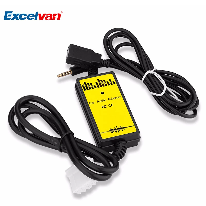 Автомобильный usb адаптер для замены компакт дисков MP3 аудио интерфейс SD AUX USB