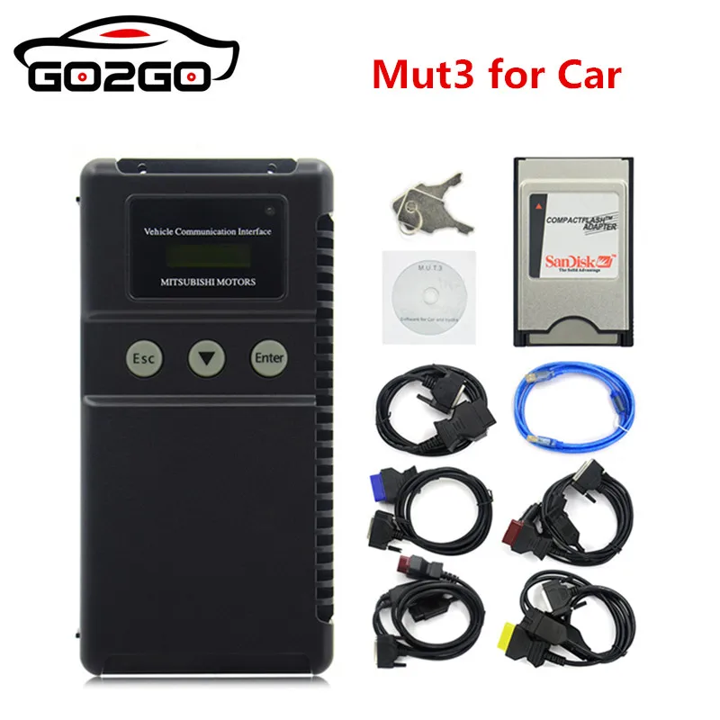 

Hot Newest for Mitsubishi MUT-3 MUT3 For Truck For CAR Diagnostic And Programming Tool MUT 3 MUT III Scanner High recommended