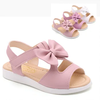 

Men's and girls' sandals summer Korean version of the princess shoes in the big children's baby sandals children's beach shoes n