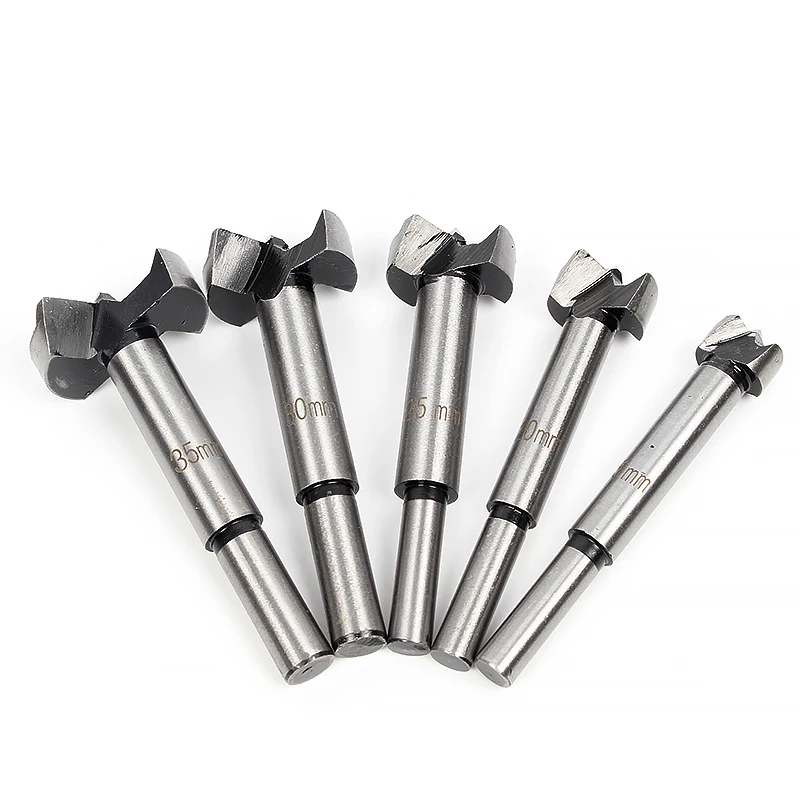 

Top Quality 5pcs/set 15-35mm Forstner Auger Drill Bits Set Woodworking Hole Saw Wooden Wood Cutter Drilling #91701