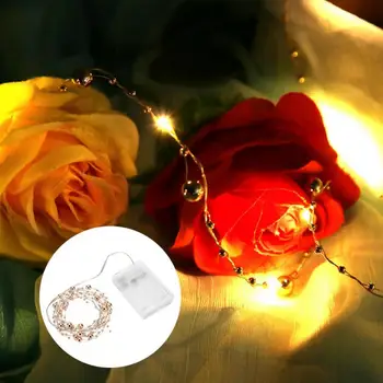 

2M LED String Fairy Lights Waterproof For Birthday Party Decoration Warm White