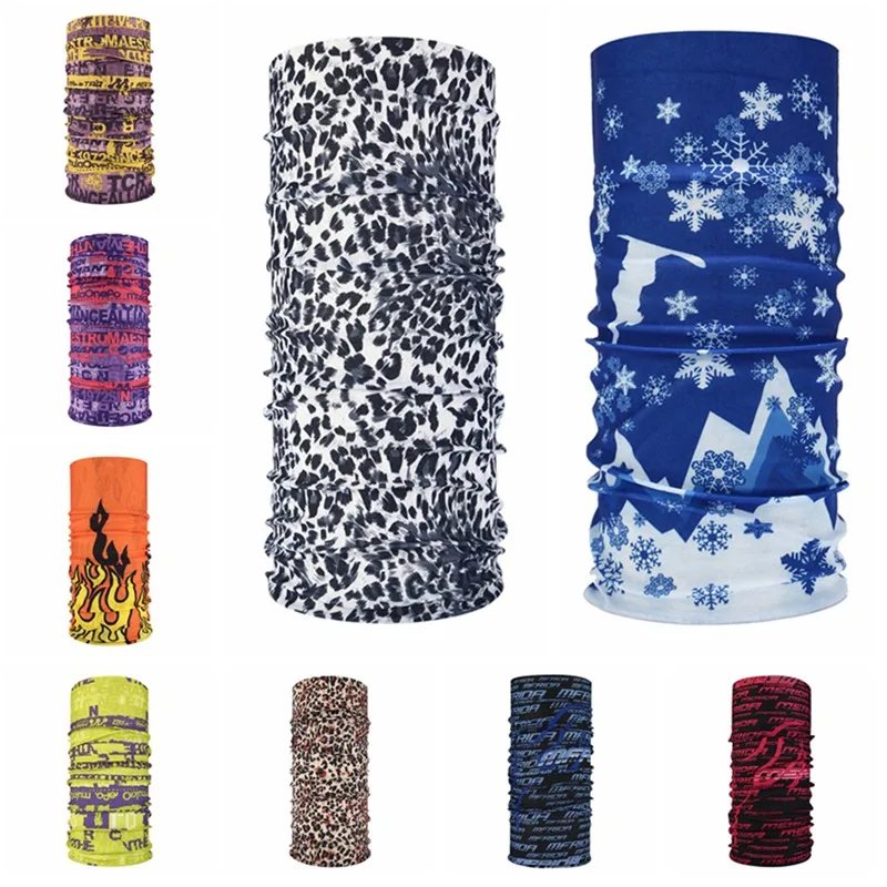 

Outdoor Windproof Mask Scarf wristband Climbing Hiking Cycling Skiing Fishing Headwear Camouflage Bandana Neck Scarves Wraps