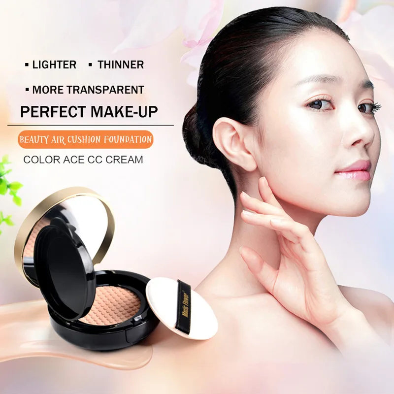 

Air Cushion BB Cream Makeup Concealer Whitening Moisturizing Brighten Sunscreen Oil Control Bare Makeup Foundation Cream
