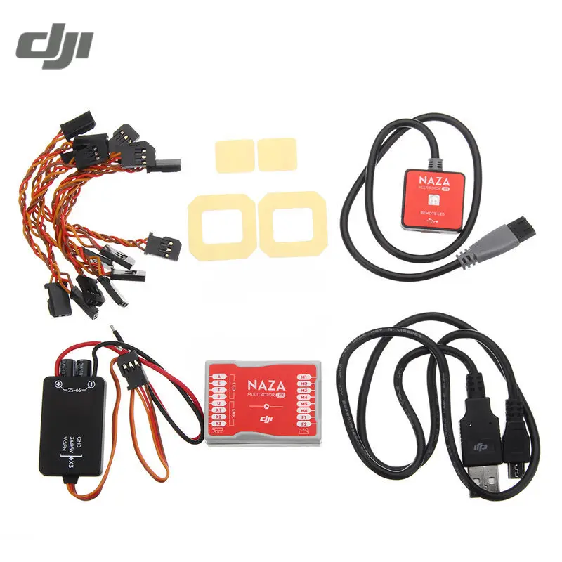 

DJI Naza-M Lite Version Multi-Rotor Flight Controller System Set LED Module For RC Quadcopter Camera Drone FPV With Cable