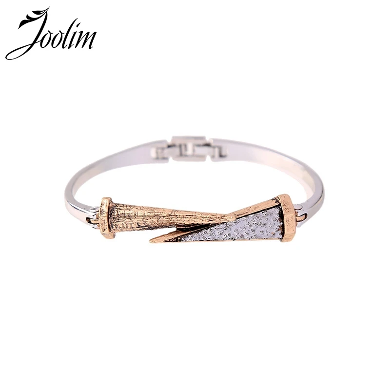 

JOOLIM Punk Faux Druzy Pointy Bangle Bracelet Cool Bracelet For Women