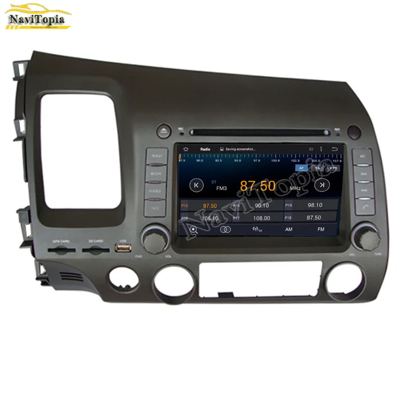 Discount NAVITOPIA 4G RAM 64G ROM PX6 Android 9.0 Car DVD Multimedia Player GPS Navigation for Honda Civic left driving 2006-2011 2 Discount NAVITOPIA 4G RAM 64G ROM PX6 Android 9.0 Car DVD Multimedia Player GPS Navigation for Honda Civic left driving 2006-2011 2