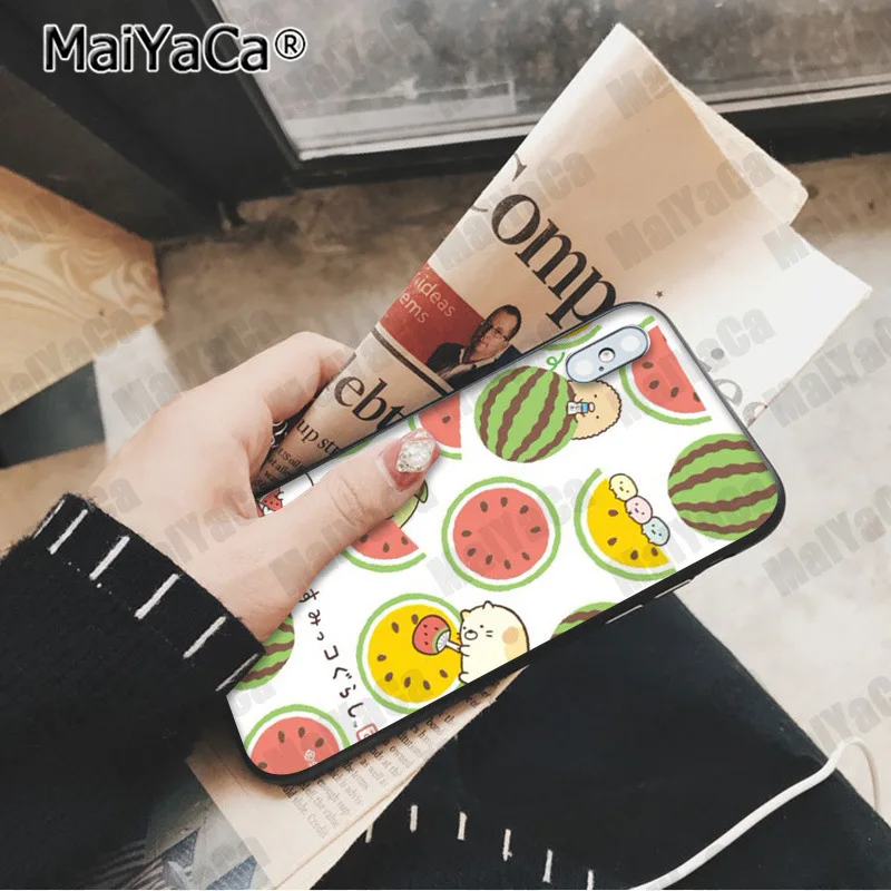 MaiYaCa Kawaii Сумико гураши Coque Shell чехол для телефона iphone 11 pro 5Sx 6 7plus 8 8Plus X XS MAX XR