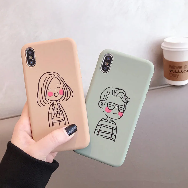 Чехол для мальчиков с рисунками Iphone 6 6S 7 8plus X Xs Xr Xsmax толстый мягкий чехол из ТПУ