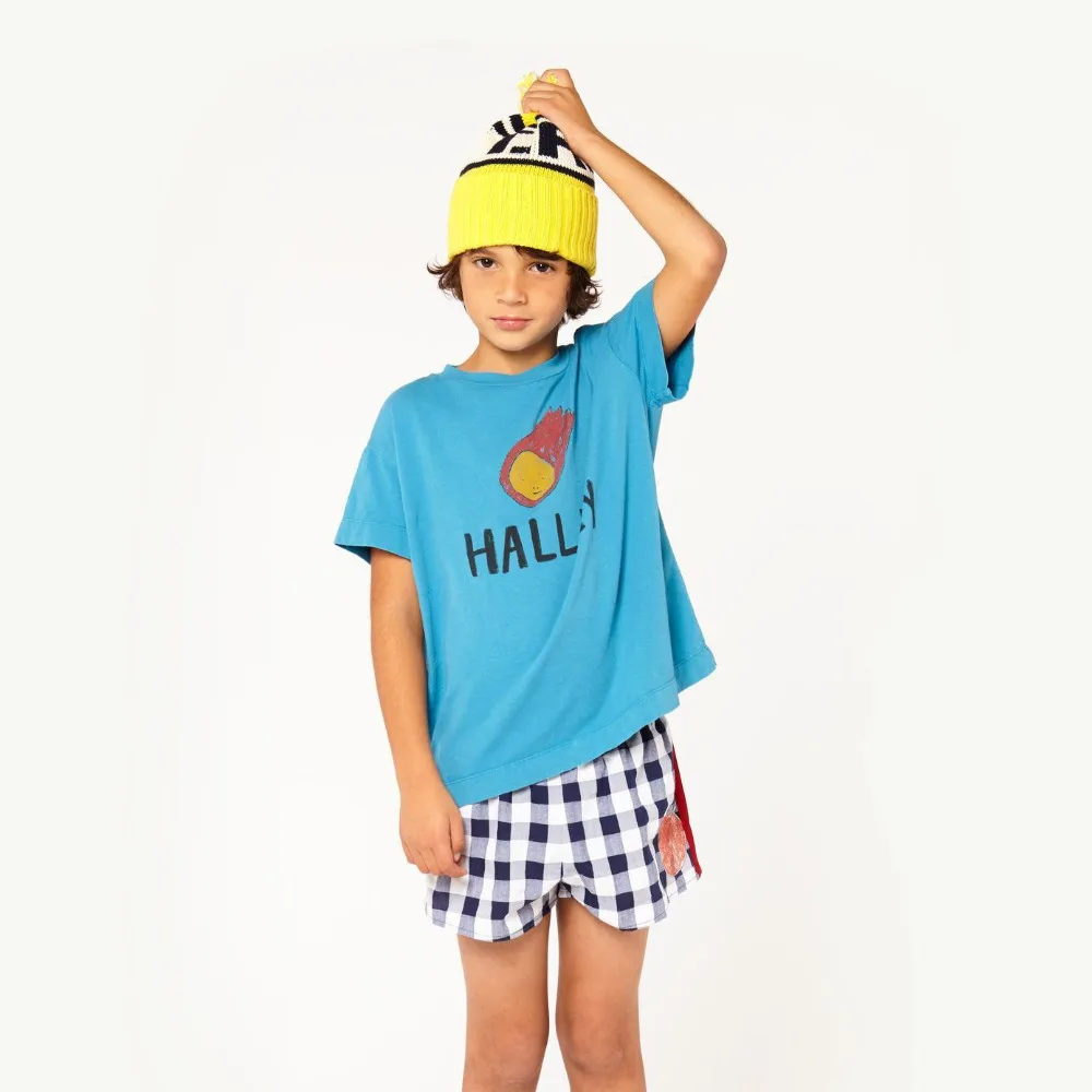 Bobo Choses Summer 2018 New Brand Rooster T-Shirt Blue Halley 1-10 Age (3)