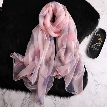 

2020 summer sunscreen beach stoles women scarf large size pahsmina silk scarves hijabs pashmina female foulard