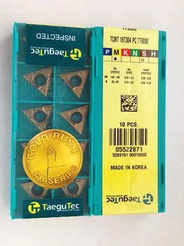 Taegutec TCMT16T304PC TT9080 tool carbide inserts wholesale TCMT 16T304 PC TT9080 for General machining of steel Taegutec TCMT16T304PC TT9080 tool carbide inserts wholesale TCMT 16T304 PC TT9080 for General machining of steel