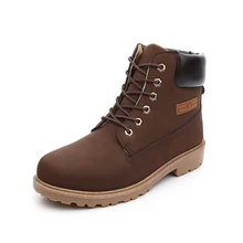 Männer Casual Winter Schuhe Mode herbst mann schuhe Männer Stiefeletten samt schnee arbeit martin Werkzeug Stiefel wohnungen Große Size37-46