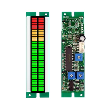 

30-segment 66mm LED double-column display ammeter module for measuring and displaying DC voltage or current