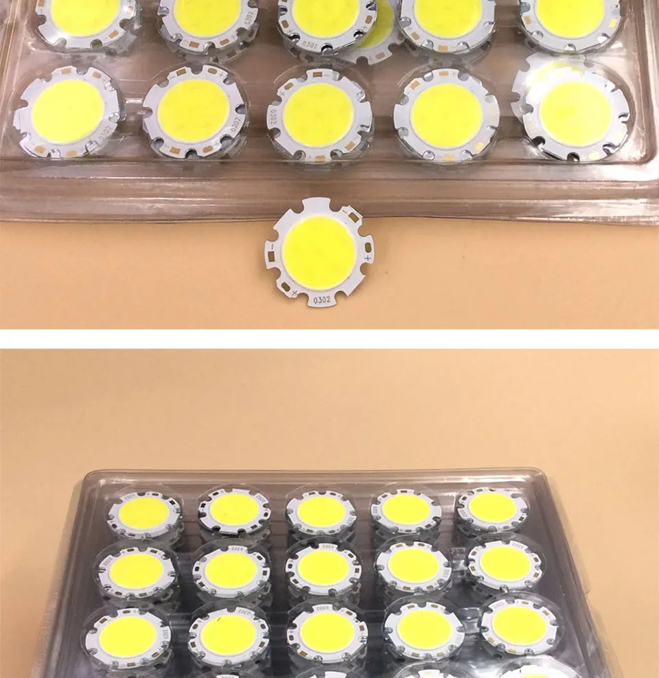 Round COB LED Chip On Board Light Source 28mm Diameter for Spotlight Downlight DIY LED Lamp Bulbs (6)