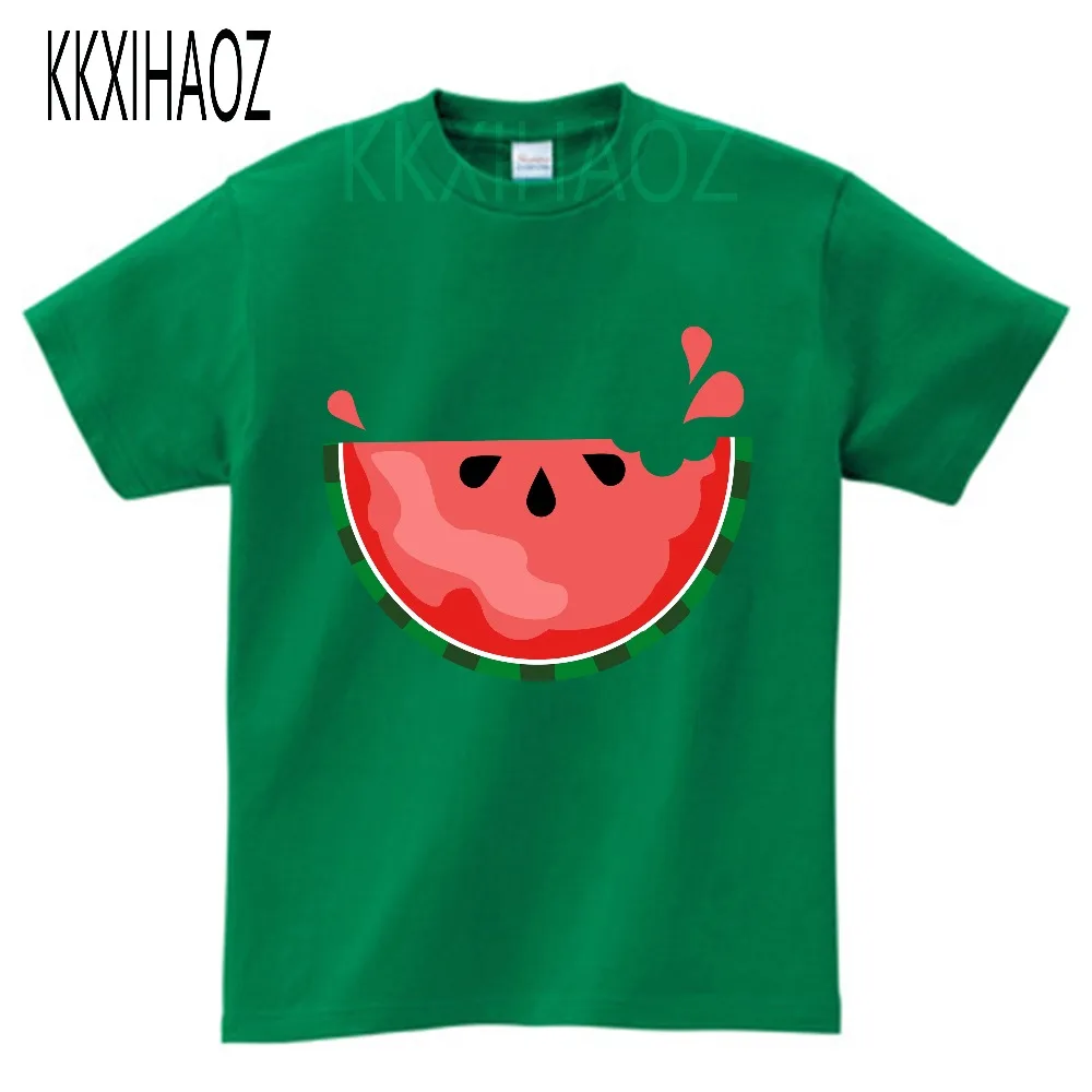 

Girls Tops T-Shirt Kids T-Shirts For Boys Watermelon print t shirt Gravity Falls summer baby Short sleeve cartoon shirt 19-2 NN