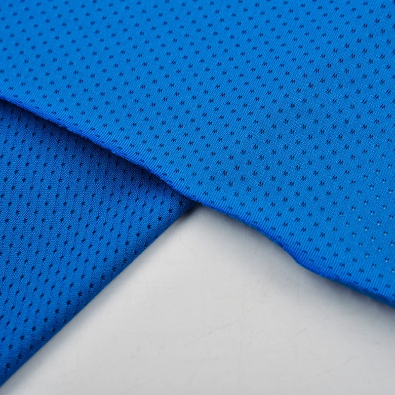 Полиэфирная сетчатая ткань для спортивных футболок трикотажные ткани Джерси для повседневного и спортивного зала 45*160 см/шт. B02