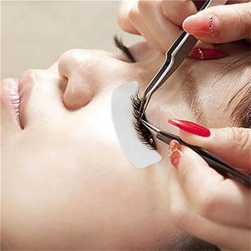 

100 Pairs Disposable Eye Lash Extend Patches Paper Eyes Under Pads Eyelash Extension Paper Patches Tips Sticker Wraps