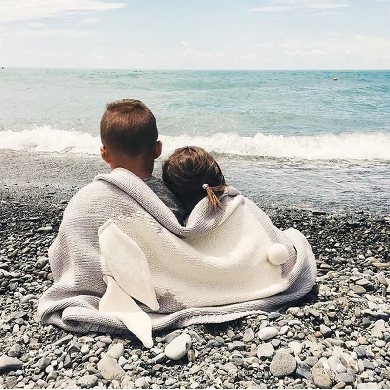 

73*106 Baby Blankets Cute Rabbit Animals Pattern Stroller Blanket Soft Warm Knitted Swaddle Kids Bath Towel Toddler Blankets