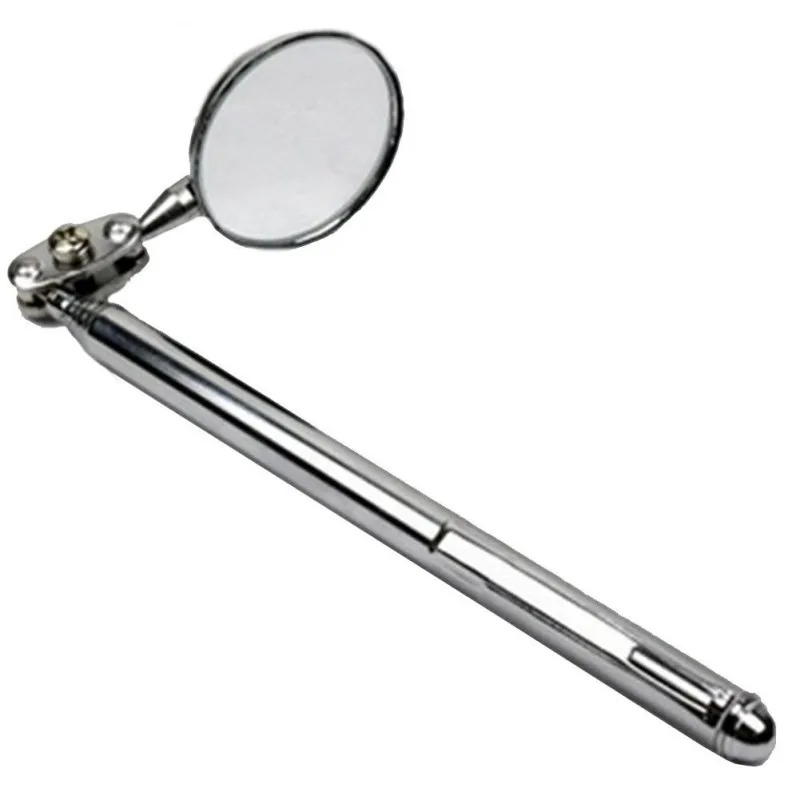 Automotive Maintenance Inspection Mirror Universal folding telescopic reflector size welding chassis inspection mirror